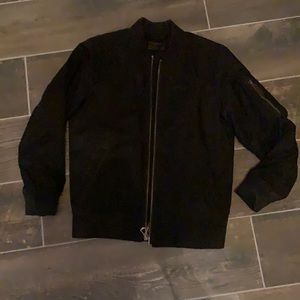 Abercrombie & Fitch Black Bomber Jacket